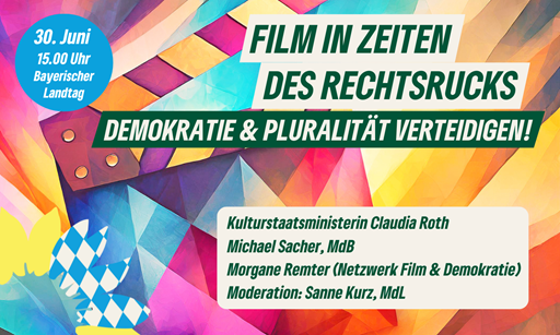 FILMSCHAFFEN IN ZEITEN DES RECHTSRUCKS: DEMOKRATIE & PLURALITÄT VERTEIDIGEN!